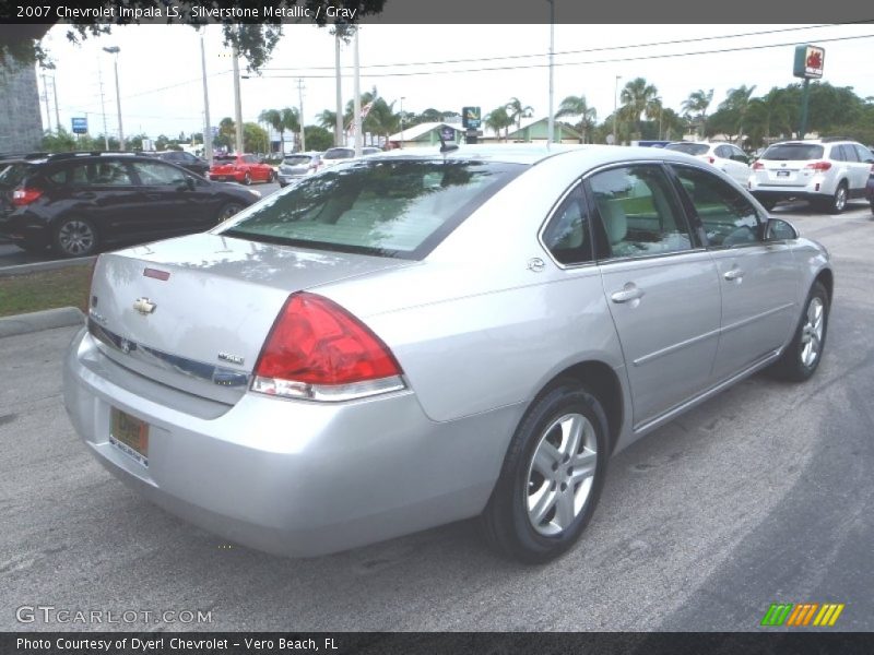 Silverstone Metallic / Gray 2007 Chevrolet Impala LS