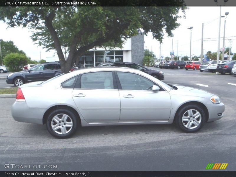 Silverstone Metallic / Gray 2007 Chevrolet Impala LS