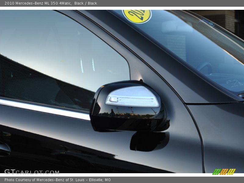 Black / Black 2010 Mercedes-Benz ML 350 4Matic
