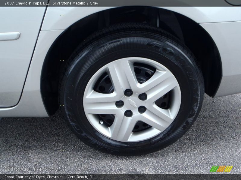 Silverstone Metallic / Gray 2007 Chevrolet Impala LS