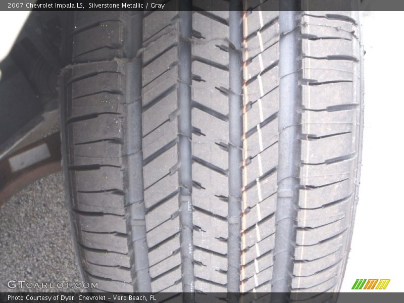 Silverstone Metallic / Gray 2007 Chevrolet Impala LS