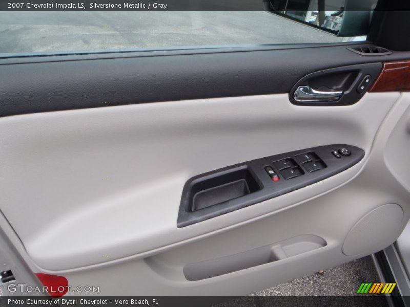 Silverstone Metallic / Gray 2007 Chevrolet Impala LS