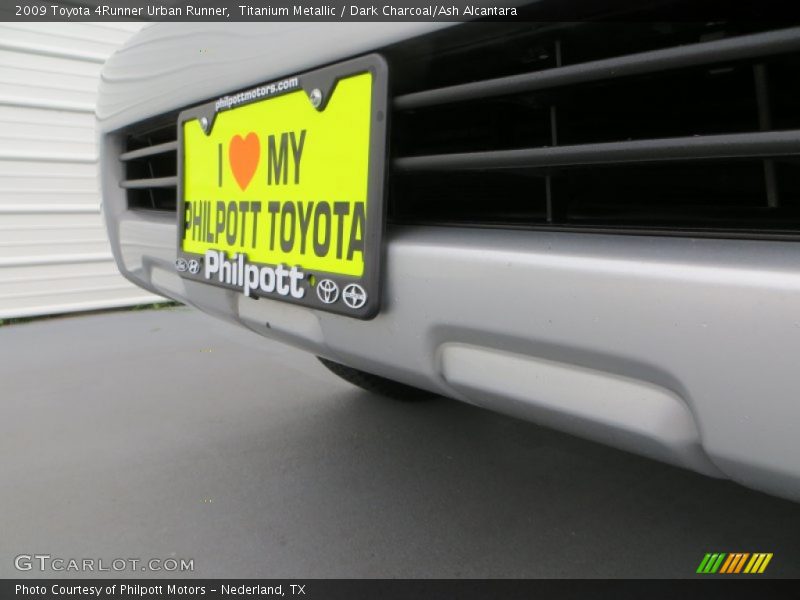 Titanium Metallic / Dark Charcoal/Ash Alcantara 2009 Toyota 4Runner Urban Runner