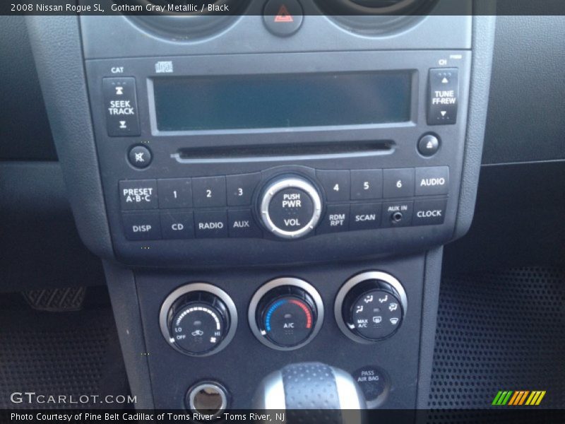 Gotham Gray Metallic / Black 2008 Nissan Rogue SL
