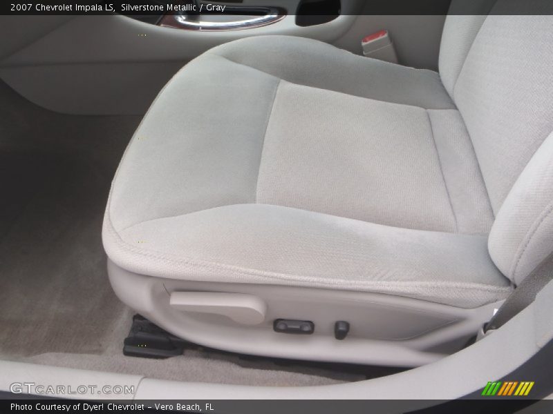 Silverstone Metallic / Gray 2007 Chevrolet Impala LS