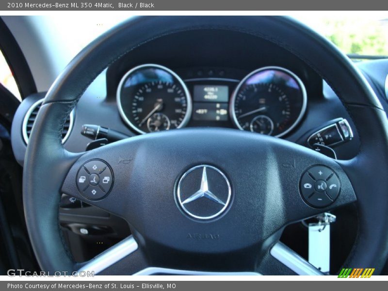 Controls of 2010 ML 350 4Matic