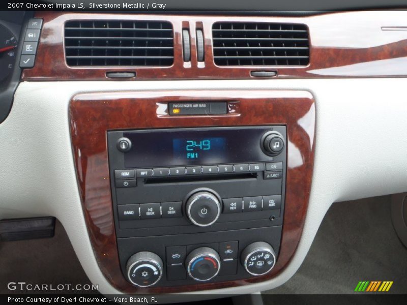 Silverstone Metallic / Gray 2007 Chevrolet Impala LS