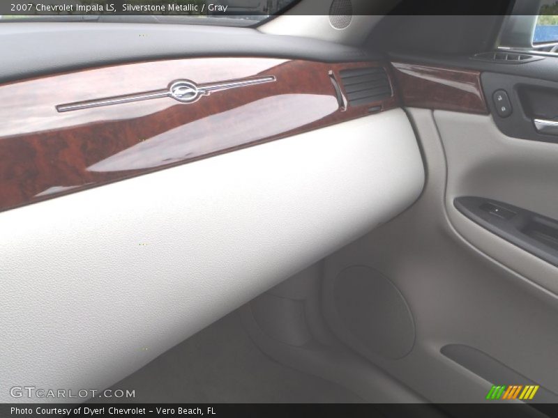 Silverstone Metallic / Gray 2007 Chevrolet Impala LS