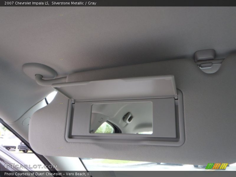 Silverstone Metallic / Gray 2007 Chevrolet Impala LS