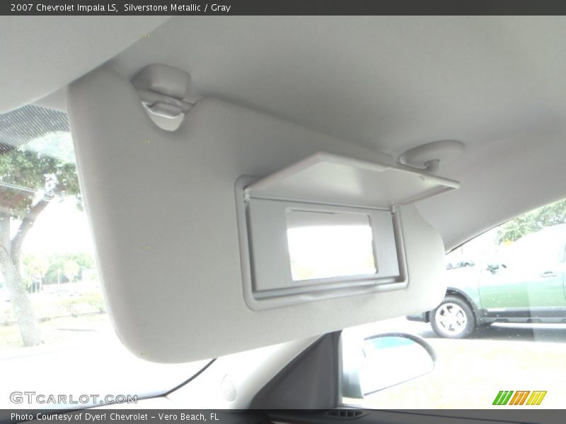 Silverstone Metallic / Gray 2007 Chevrolet Impala LS