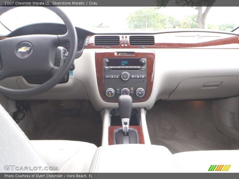 Silverstone Metallic / Gray 2007 Chevrolet Impala LS
