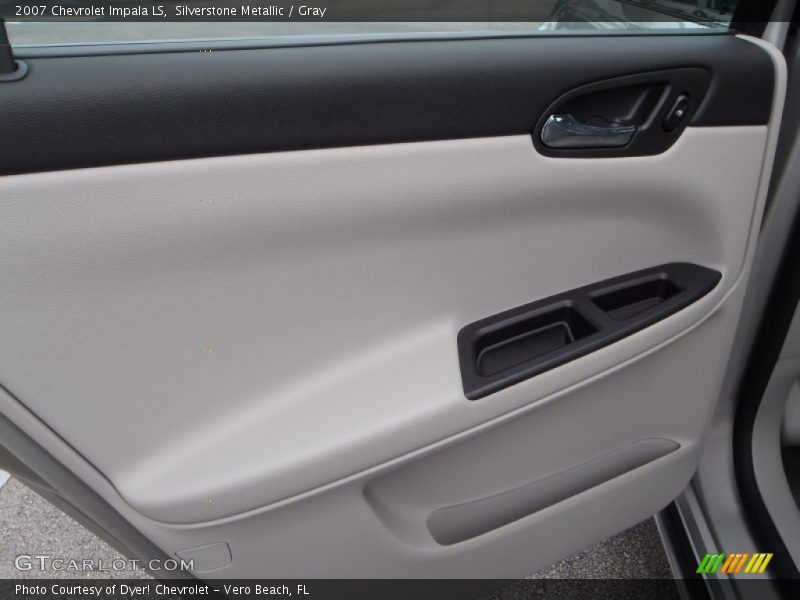 Silverstone Metallic / Gray 2007 Chevrolet Impala LS