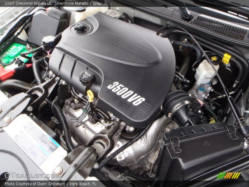 Silverstone Metallic / Gray 2007 Chevrolet Impala LS