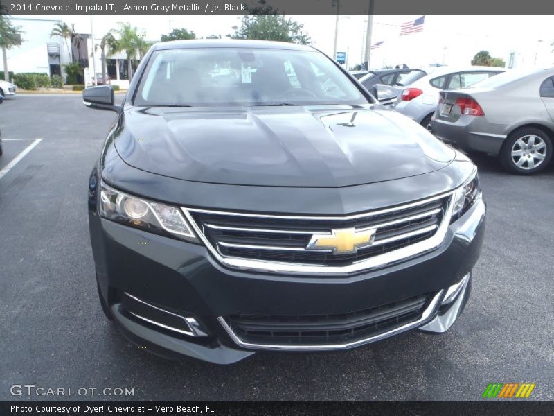 Ashen Gray Metallic / Jet Black 2014 Chevrolet Impala LT