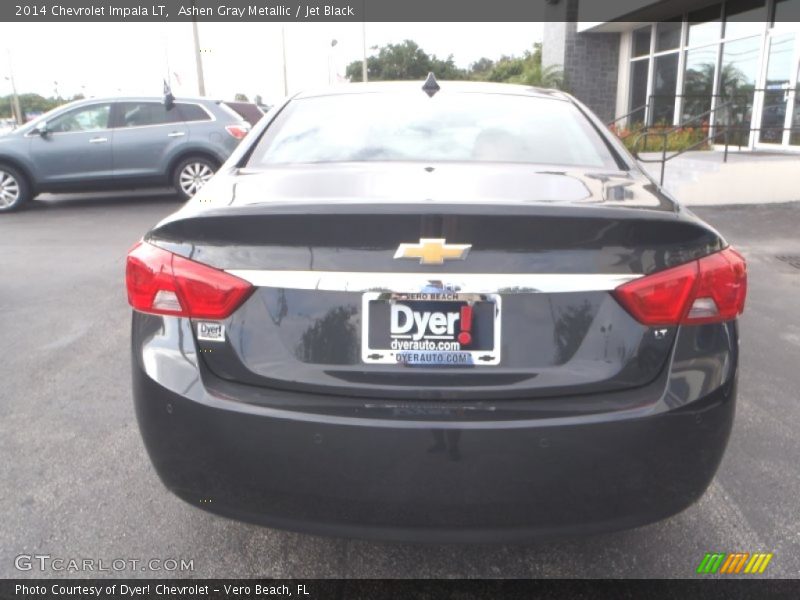 Ashen Gray Metallic / Jet Black 2014 Chevrolet Impala LT