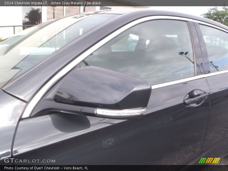 Ashen Gray Metallic / Jet Black 2014 Chevrolet Impala LT
