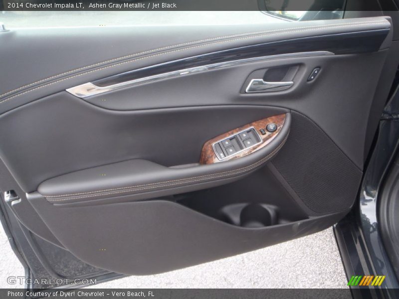Ashen Gray Metallic / Jet Black 2014 Chevrolet Impala LT