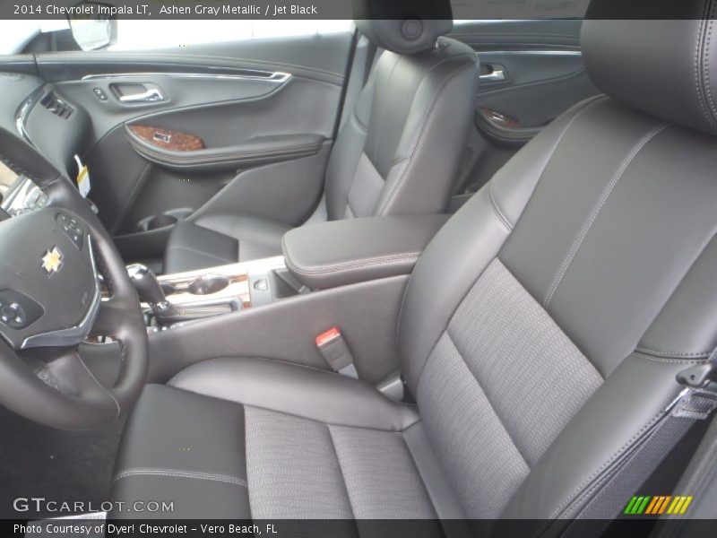 Ashen Gray Metallic / Jet Black 2014 Chevrolet Impala LT
