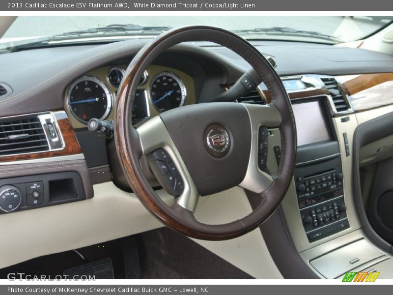 Dashboard of 2013 Escalade ESV Platinum AWD