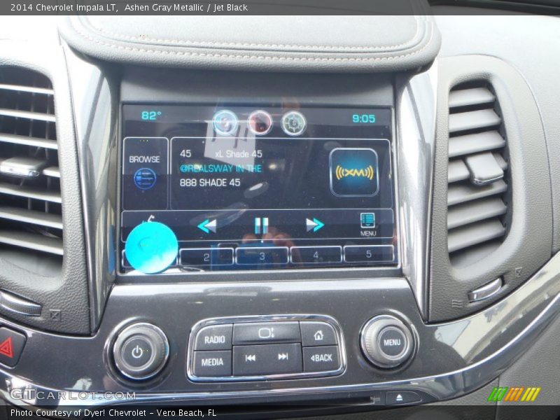 Ashen Gray Metallic / Jet Black 2014 Chevrolet Impala LT