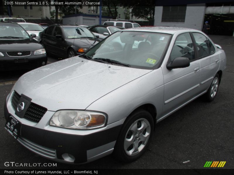 Brilliant Aluminum / Charcoal 2005 Nissan Sentra 1.8 S