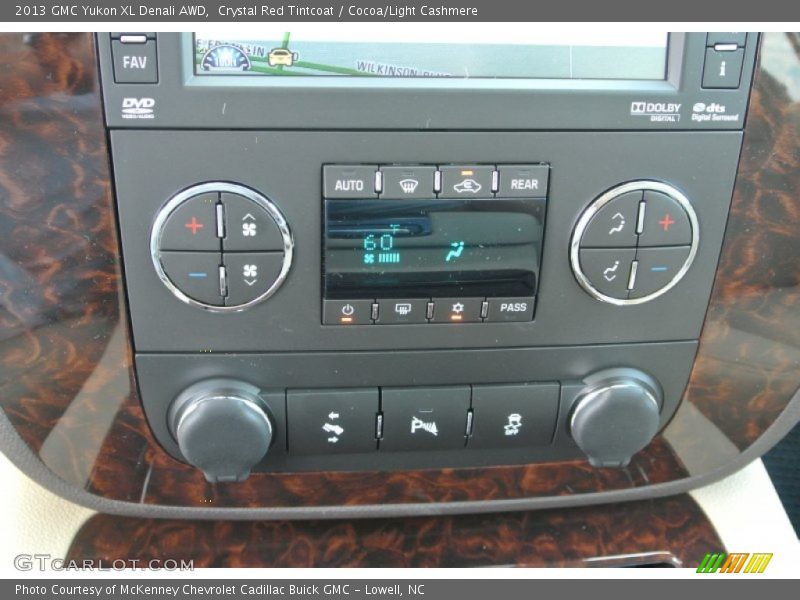 Crystal Red Tintcoat / Cocoa/Light Cashmere 2013 GMC Yukon XL Denali AWD