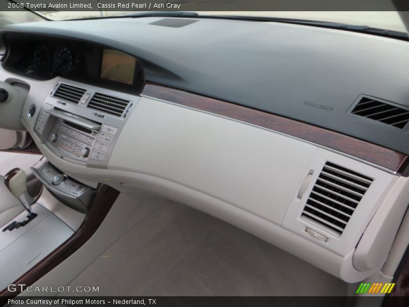 Cassis Red Pearl / Ash Gray 2008 Toyota Avalon Limited