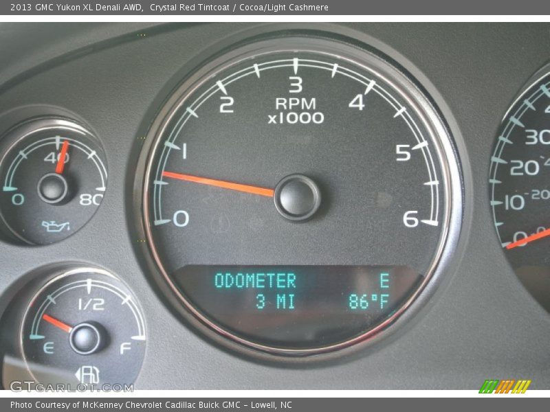 Crystal Red Tintcoat / Cocoa/Light Cashmere 2013 GMC Yukon XL Denali AWD
