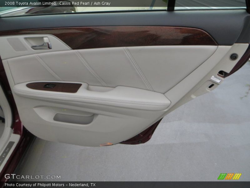 Cassis Red Pearl / Ash Gray 2008 Toyota Avalon Limited