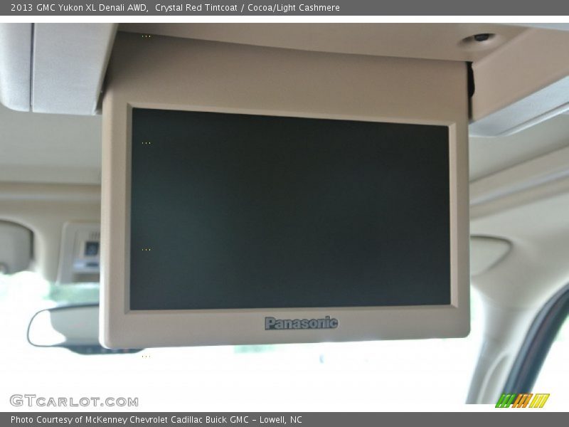 Crystal Red Tintcoat / Cocoa/Light Cashmere 2013 GMC Yukon XL Denali AWD