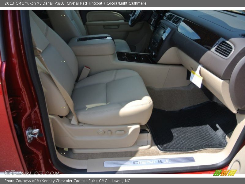 Crystal Red Tintcoat / Cocoa/Light Cashmere 2013 GMC Yukon XL Denali AWD