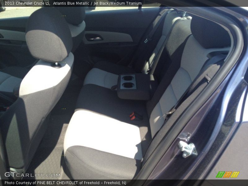 Atlantis Blue Metallic / Jet Black/Medium Titanium 2013 Chevrolet Cruze LS