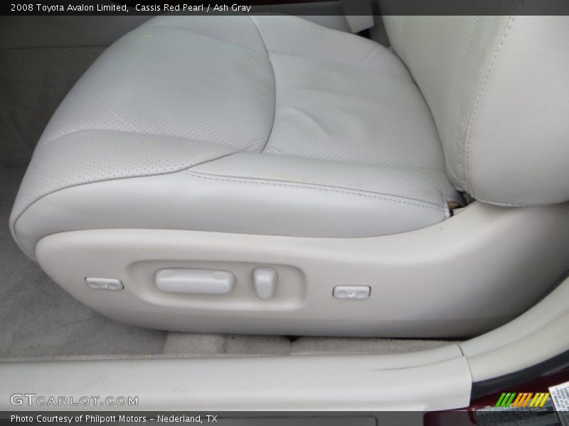 Cassis Red Pearl / Ash Gray 2008 Toyota Avalon Limited