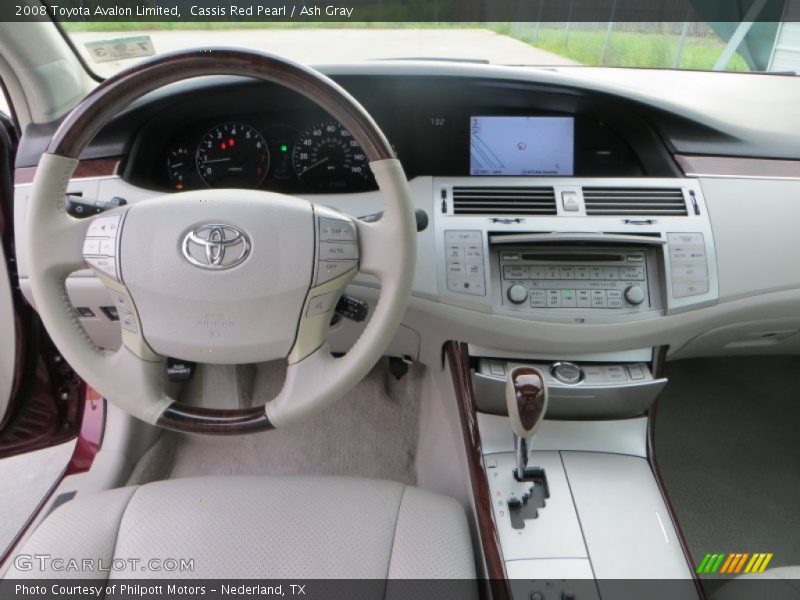 Cassis Red Pearl / Ash Gray 2008 Toyota Avalon Limited
