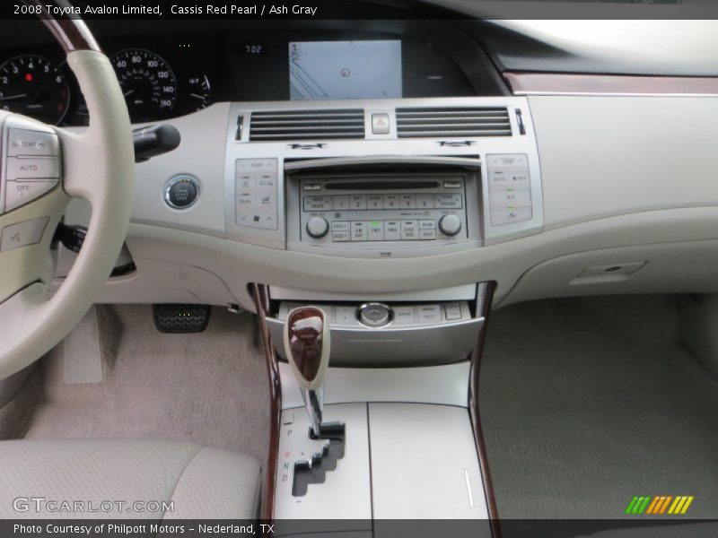 Cassis Red Pearl / Ash Gray 2008 Toyota Avalon Limited