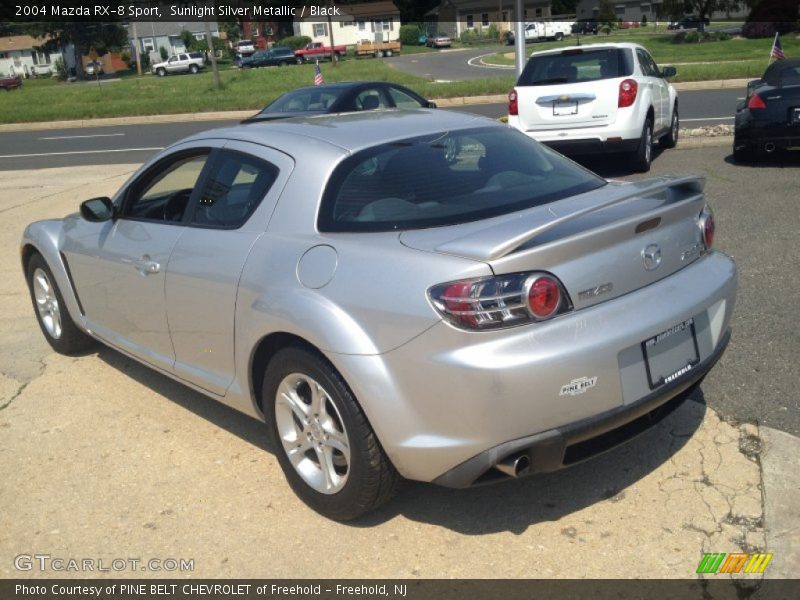 Sunlight Silver Metallic / Black 2004 Mazda RX-8 Sport
