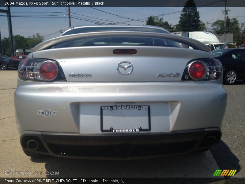 Sunlight Silver Metallic / Black 2004 Mazda RX-8 Sport