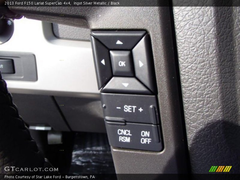 Controls of 2013 F150 Lariat SuperCab 4x4