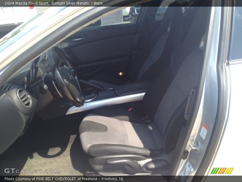 Sunlight Silver Metallic / Black 2004 Mazda RX-8 Sport