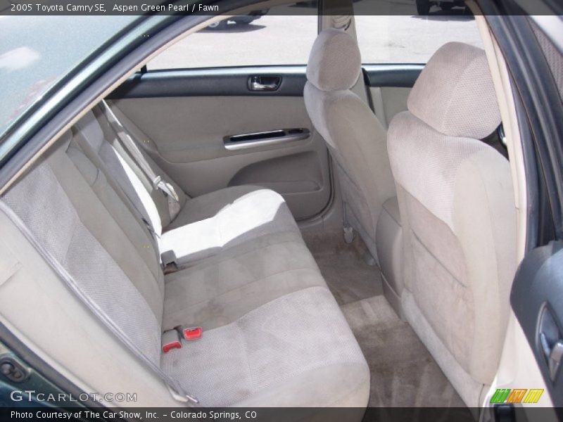 Aspen Green Pearl / Fawn 2005 Toyota Camry SE
