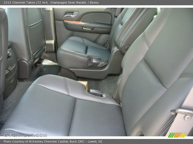 Champagne Silver Metallic / Ebony 2013 Chevrolet Tahoe LTZ 4x4