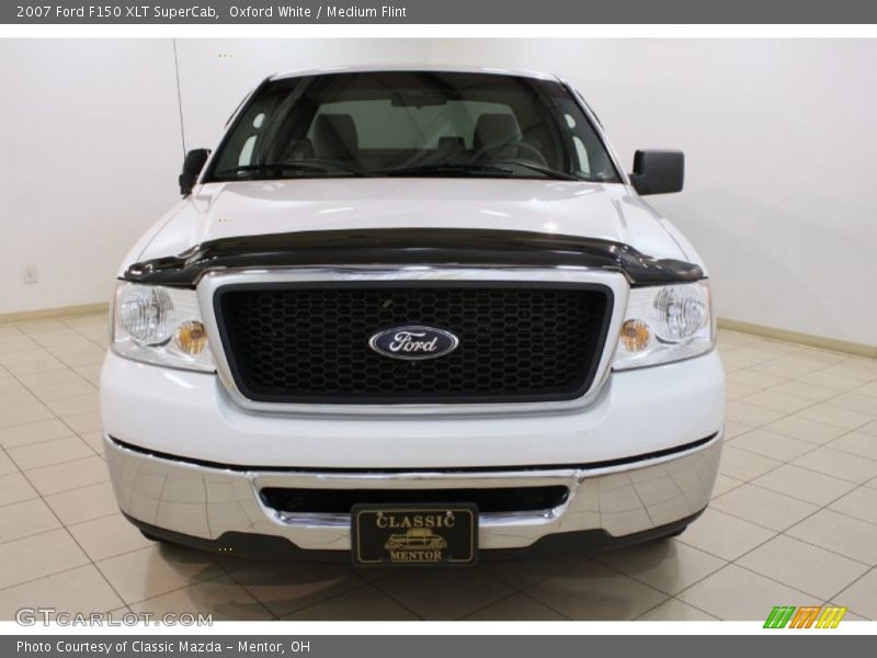 Oxford White / Medium Flint 2007 Ford F150 XLT SuperCab