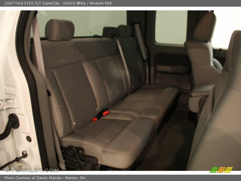 Oxford White / Medium Flint 2007 Ford F150 XLT SuperCab