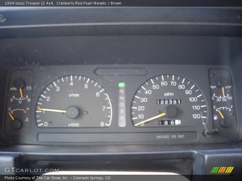  1994 Trooper LS 4x4 LS 4x4 Gauges