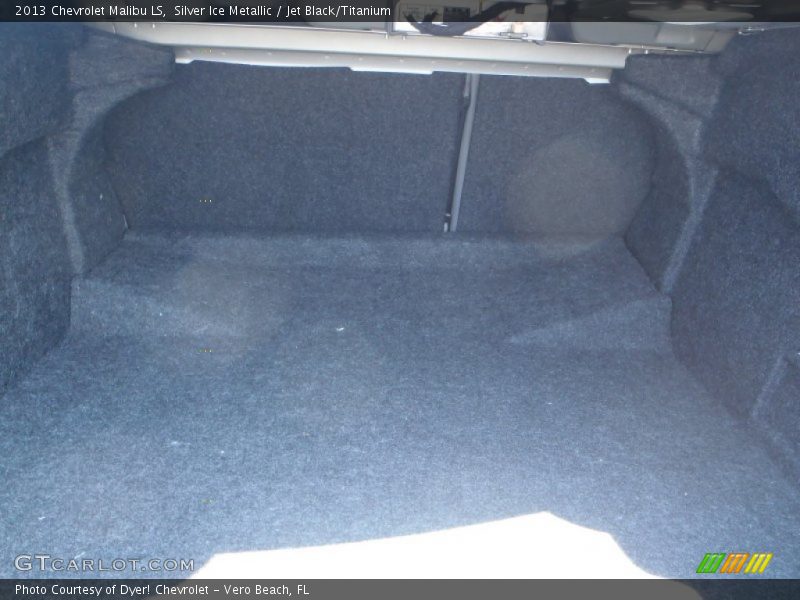 Silver Ice Metallic / Jet Black/Titanium 2013 Chevrolet Malibu LS
