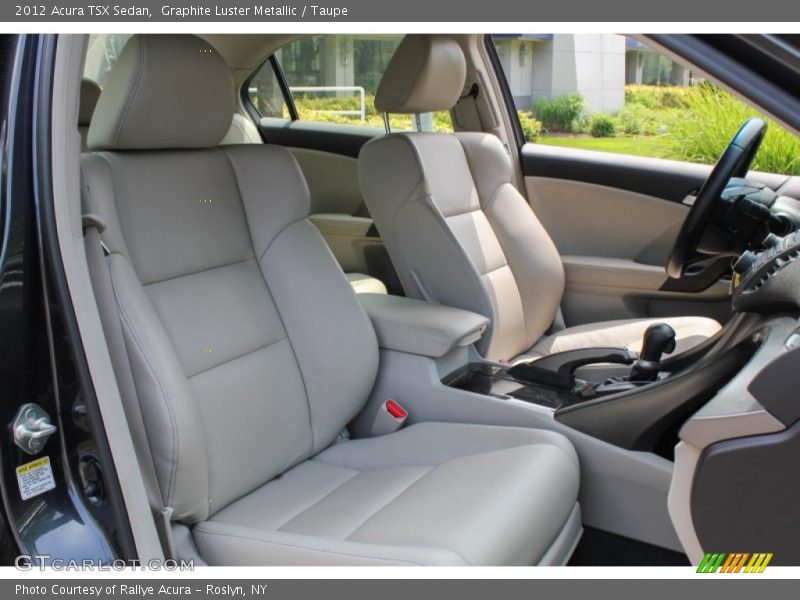 Graphite Luster Metallic / Taupe 2012 Acura TSX Sedan