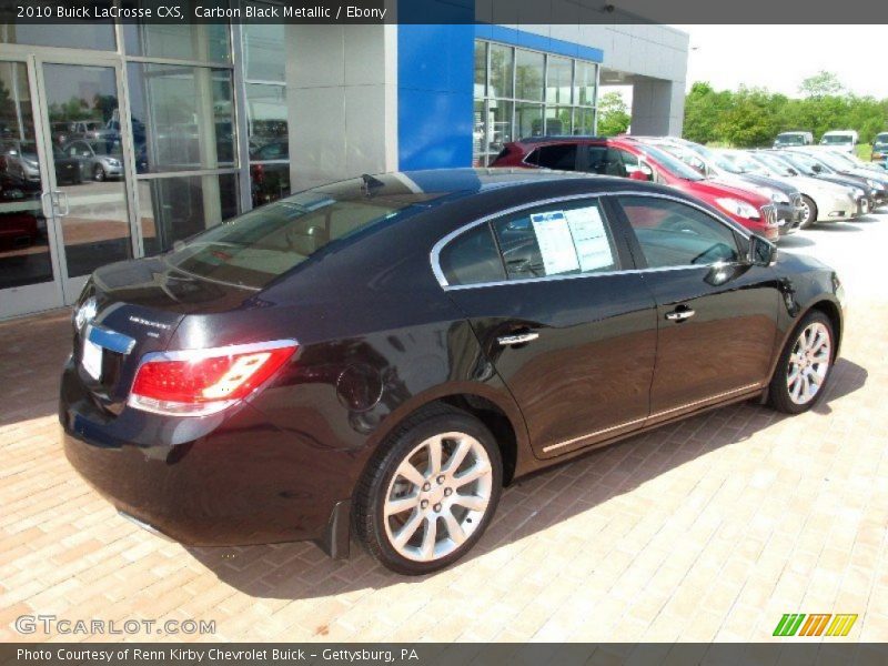 Carbon Black Metallic / Ebony 2010 Buick LaCrosse CXS