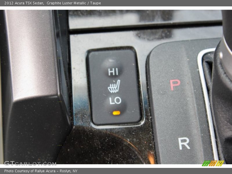 Graphite Luster Metallic / Taupe 2012 Acura TSX Sedan