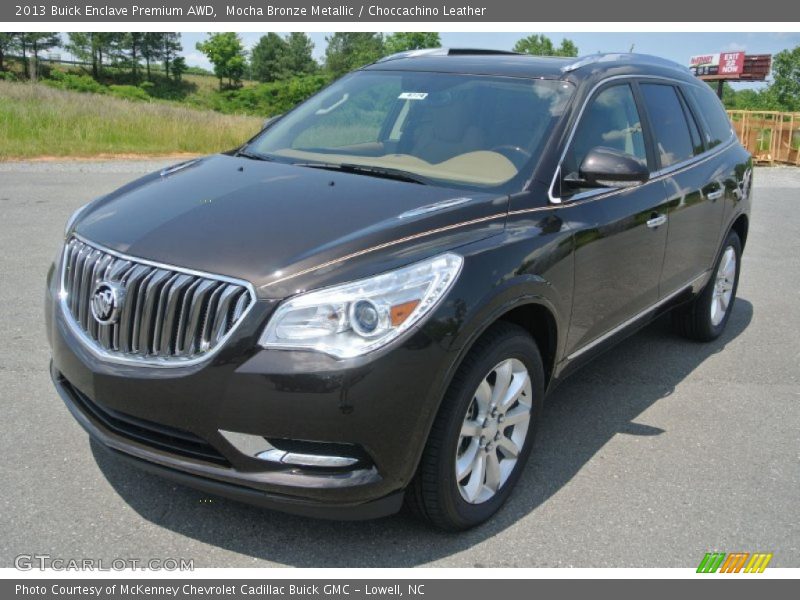 Mocha Bronze Metallic / Choccachino Leather 2013 Buick Enclave Premium AWD
