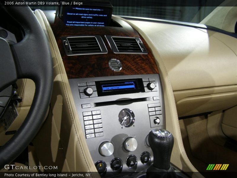 Blue / Beige 2006 Aston Martin DB9 Volante